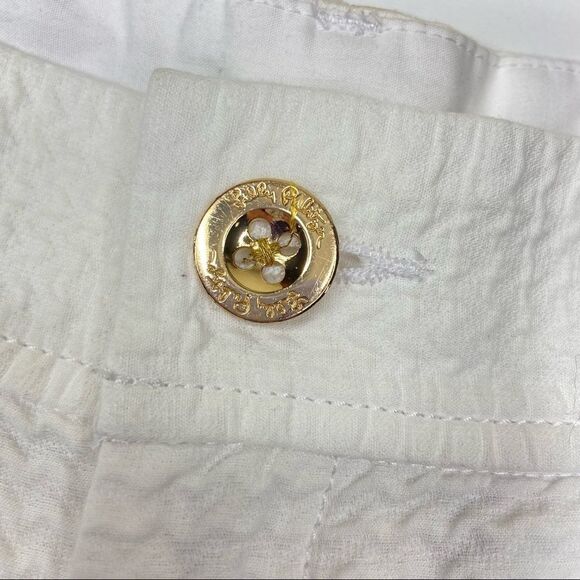 Lilly Pulitzer Callahan Jaquard 5” Shorts White Size 2 - Picture 6 of 13